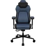 Cadeira Gamer CORE Smart Modern Thunderx3 em Couro Sintético com Sistema NÚCLEO RDY Azul