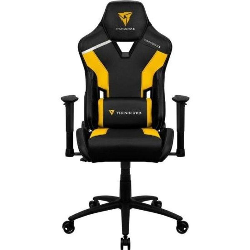 Cadeira Gamer TC3 Bumblebee em Poliuretano com AIR Tech e Balanço 3°-18° Amarelo