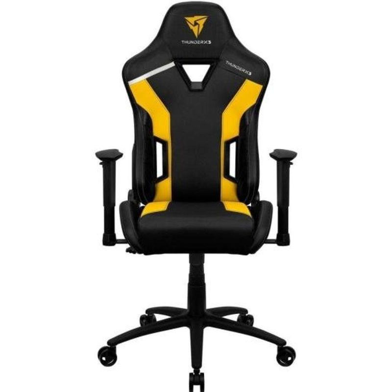 Cadeira Gamer TC3 Bumblebee em Poliuretano com AIR Tech e Balanço 3°-18° Amarelo