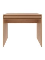 Escrivaninha-mesa Escritório 90cm Com 1 Gaveta Multimóveis Cr25261 Amêndoa Amêndoa