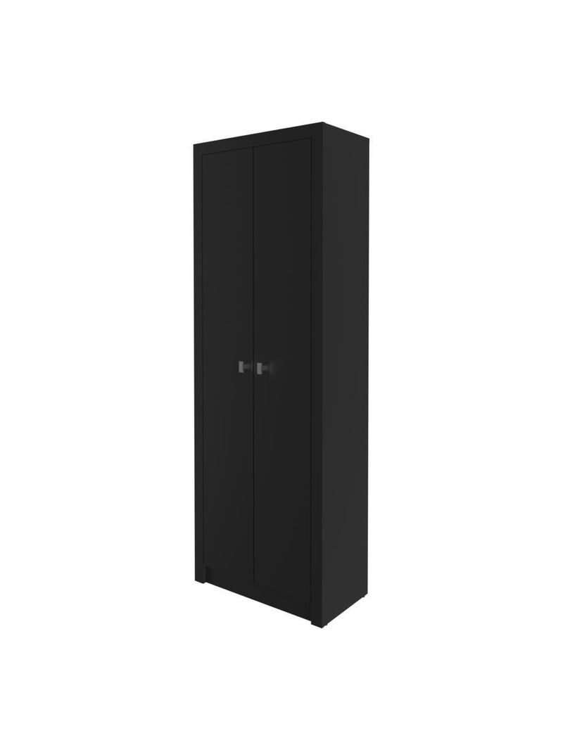 Armário Escritório Com 2 Portas Multimóveis Cr25015 Preto