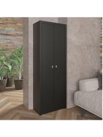 Armário Escritório Com 2 Portas Multimóveis Cr25015 Preto