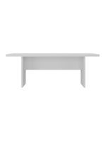 Mesa De Escritório 200cm Para Reunião Com Tampo 30mm Multimóveis CR25281 Branco