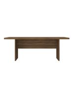 Mesa De Escritório 200cm Para Reunião Com Tampo 30mm Multimóveis CR25281 Nogal