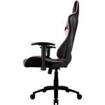 Cadeira Gamer TGC12 com Revestimento em Poliuretano, Encosto Reclinável 135º e Apoio de Braços