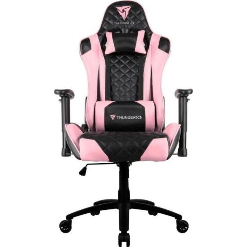Cadeira Gamer TGC12 com Revestimento em Poliuretano, Encosto Reclinável 135º e Apoio de Braços