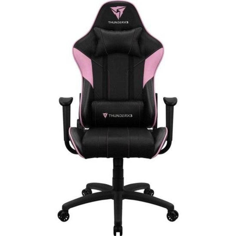 Cadeira Gamer EC3 em Poliuretano com Tecnologia Air Tech e Encosto Reclinável Até 135 Graus Rosa