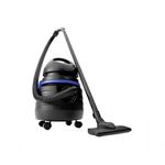 Aspirador de Pó e Água Philco Pas80 1500W 5L Pó 125L Água com Filtro Lavável Azul e Preto 110V