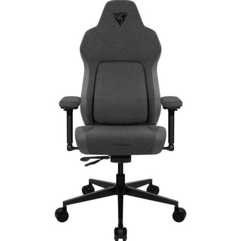 Cadeira Gamer Core Smart Loft em Tecido de Tecelagem com Suporte Lombar Automático CORERDY Cinza
