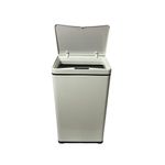 Lixeira Automática Retangular 50 Litros Com Sensor Branca