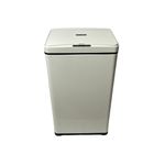 Lixeira Automática Retangular 50 Litros Com Sensor Branca