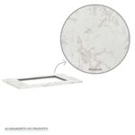 Tampo 80Cm C/ Furo Para Cooktop 4 Bocas 50Cm X 35Cm E Pré Fu