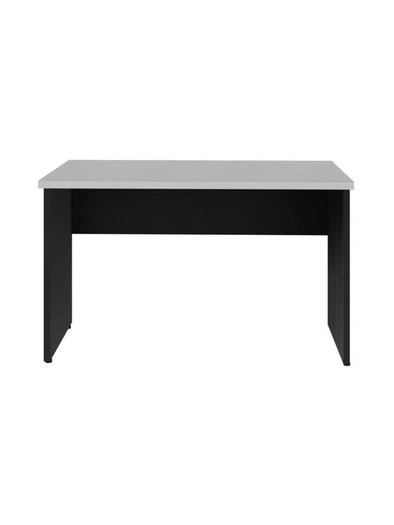 Escrivaninha Mesa De Escritório 120cm Multimóveis Cr25312 Cinza Preto
