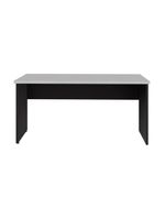 Escrivaninha Mesa De Escritório 150cm Multimóveis Cr25318 Cinza Preto
