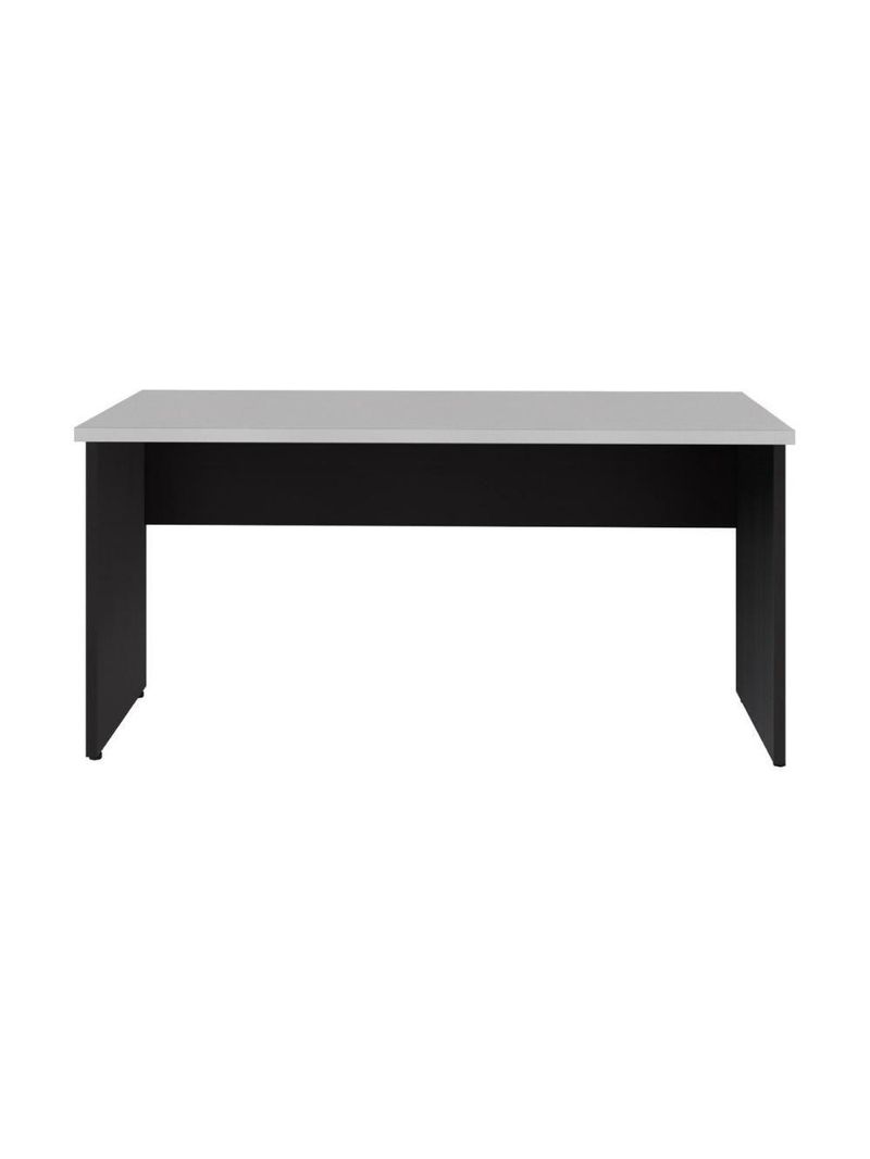 Escrivaninha Mesa De Escritório 150cm Multimóveis Cr25318 Cinza Preto