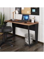 Escrivaninha Mesa De Escritório 120cm Multimóveis Cr25327 Sevilha Preto