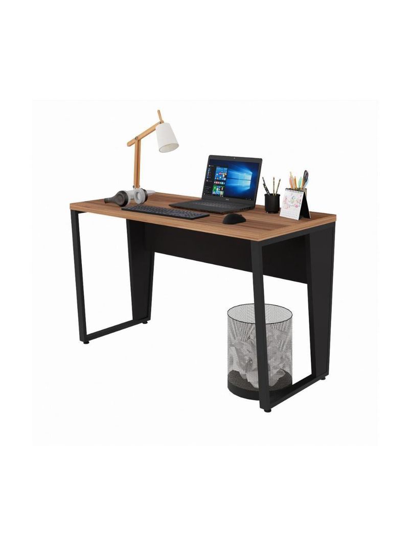 Escrivaninha Mesa De Escritório 120cm Multimóveis Cr25327 Sevilha Preto