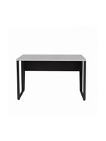 Escrivaninha Mesa De Escritório 120cm Multimóveis Cr25327 Cinza Preto