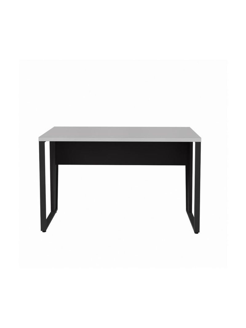 Escrivaninha Mesa De Escritório 120cm Multimóveis Cr25327 Cinza Preto
