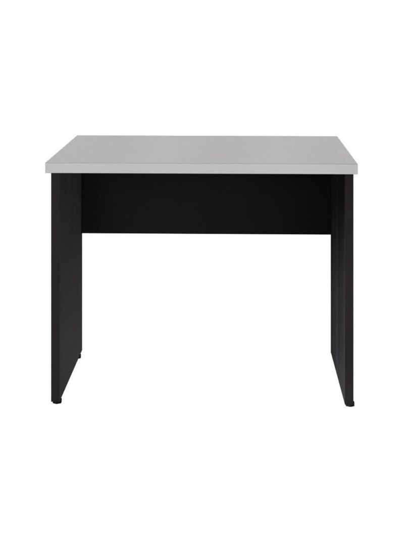 Escrivaninha Mesa Escritório 90cm Multimóveis Cr25319 Cinza Preto