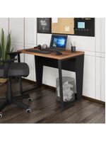 Escrivaninha Mesa Escritório 90cm Multimóveis Cr25326 Sevilha Preto