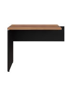 Mesa De Escritório Auxiliar 90cm Multimóveis Cr25305 Sevilha Preto