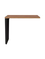 Mesa De Escritório Auxiliar 90cm Multimóveis Cr25306 Sevilha Preto