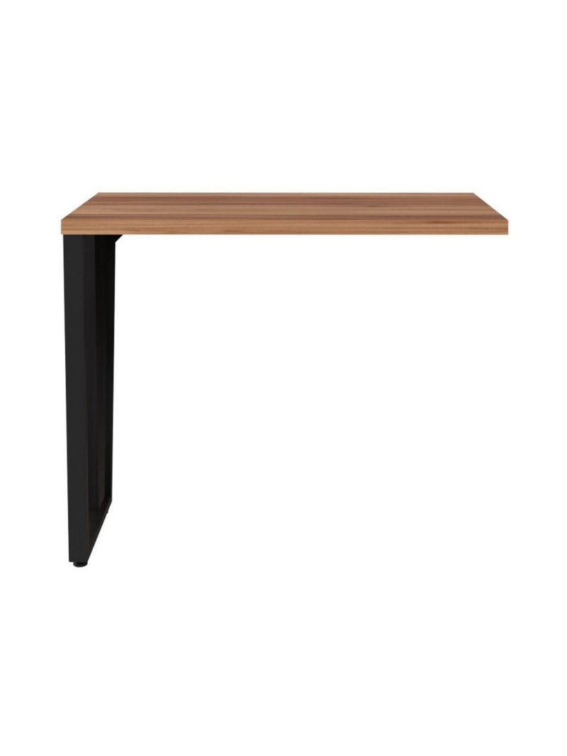Mesa De Escritório Auxiliar 90cm Multimóveis Cr25306 Sevilha Preto