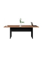 Mesa De Escritório Reunião 200cm Multimóveis Cr25333 Sevilha Preto