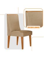 Conjunto Com 2 Cadeiras Moderna Mobília Turim 07