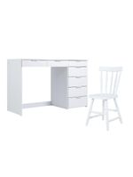 Mesa De Escritório Ditália 7 Gavetas Com Cadeira Pe-90