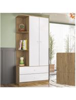 Guarda Roupa Infantil 02 Portas 02 Gavetas Amarelinha Henn