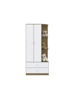 Guarda Roupa Infantil 02 Portas 02 Gavetas Amarelinha Henn