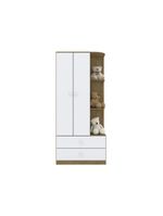 Guarda Roupa Infantil 02 Portas 02 Gavetas Amarelinha Henn