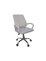 Cadeira De Escritório Esteirinha Tela Mesh Ergonômico Branco