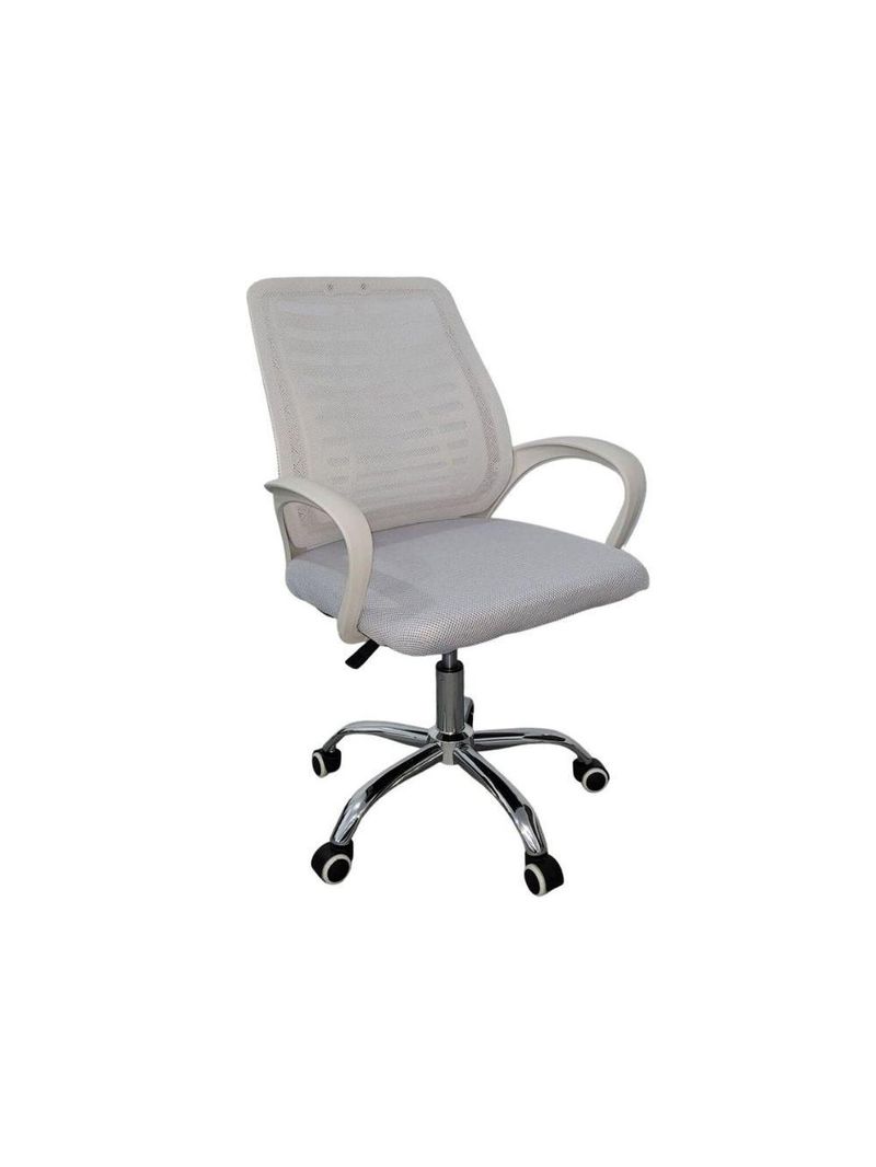 Cadeira De Escritório Esteirinha Tela Mesh Ergonômico Branco