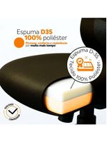 Cadeira De Escritório Presidente Ergonômica Oficial Corporativa Work Apoio Nuca