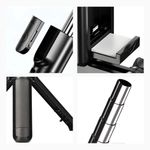 Bastão De Selfie Com Tripé Para Celular Com Controle Tripé Selfie Stick 360° Com Controle Bluetooth