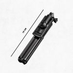 Bastão De Selfie Com Tripé Para Celular Com Controle Tripé Selfie Stick 360° Com Controle Bluetooth