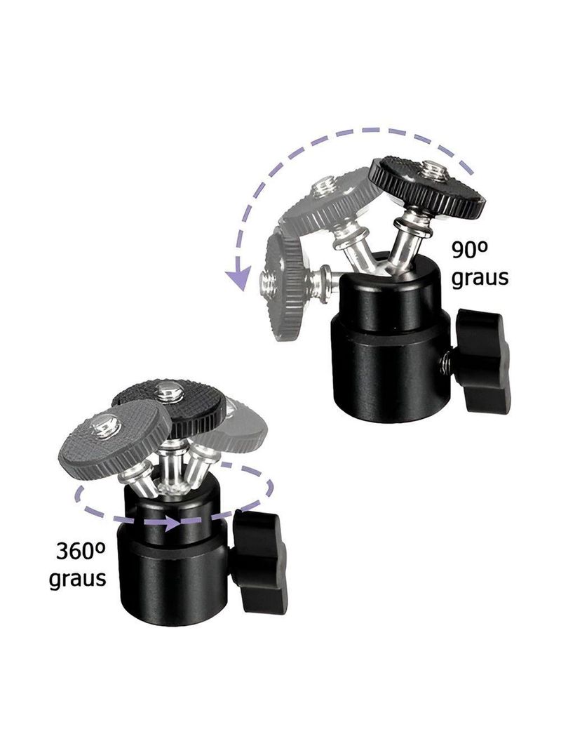 Ring Light Aro 10 Polegadas Com Suporte Led Luz Foto Vídeo