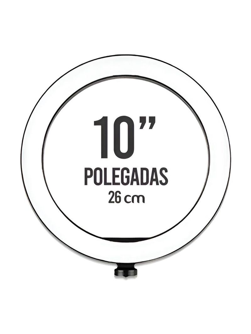 Ring Light Aro 10 Polegadas Com Suporte Led Luz Foto Vídeo