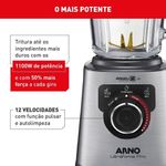 Liquidificador Arno LN93 Ultraforce Pro Inox Jarra de Vidro 2L 1100W 127V