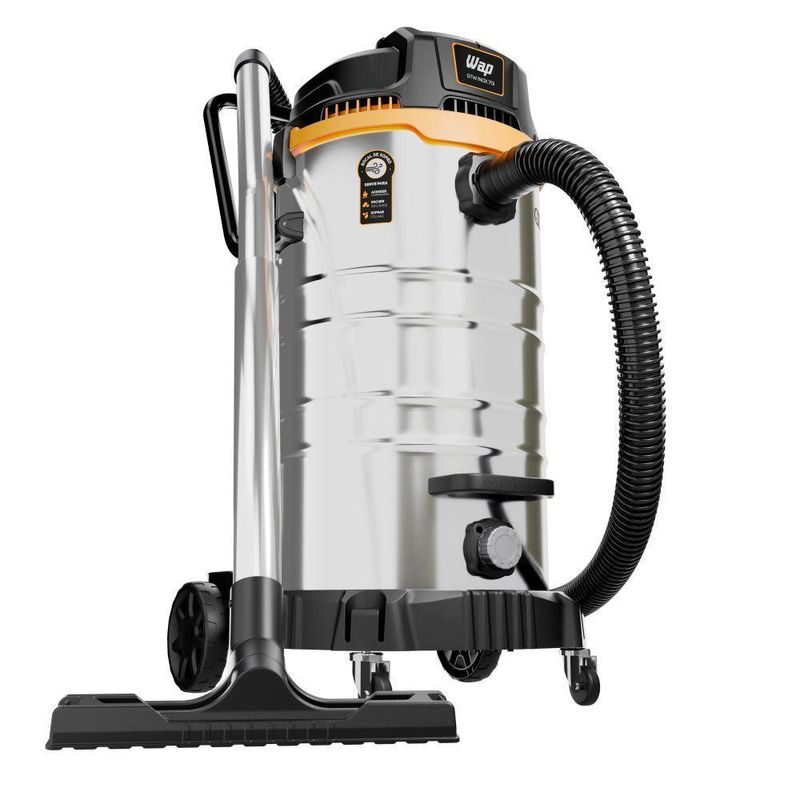 ASPIRADOR DE PÓ E ÁGUA WAP GTW 70i INOX 2800W 70L 127V