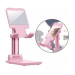 Suporte Retratil Ajustavel Para Celular Tablet Ipad Cores:rosa