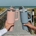 Copo Térmico 1200ml – Mantém Bebidas Quentes E Geladas Por Horas - Branco