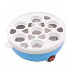 Cozedor Eletrico A Vapor Ovos Egg Cooker |  Fácil De Usar, Lavar E Transportar  - Azul
