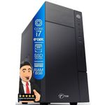 Computador Tob Intel Core I7 6ªgeração Memória 8gb Ssd 240gb Win10 Trial Desktop Pc Cpu