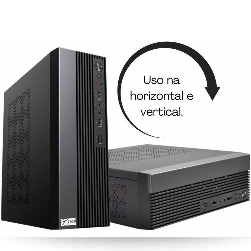Computador Tob Slim Compacto Intel Core I7 Ssd 120gb Memória 8gb Windows 10 Trial Desktop Pc Cpu