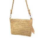 Bolsa Artesanal Lateral Transversal Casual Praia Festa - Elegância, Estilo E Versatilidade Bege
