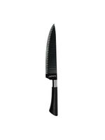 Jogo De Facas 6 Peças Com Tesoura Aço Inox Preto - Precisão E Durabilidade Para Sua Cozinha